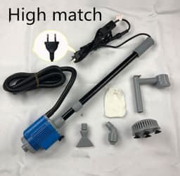 image-Fish Tank Gravel Cleaner - Aquarium Sand Electric Vacuum