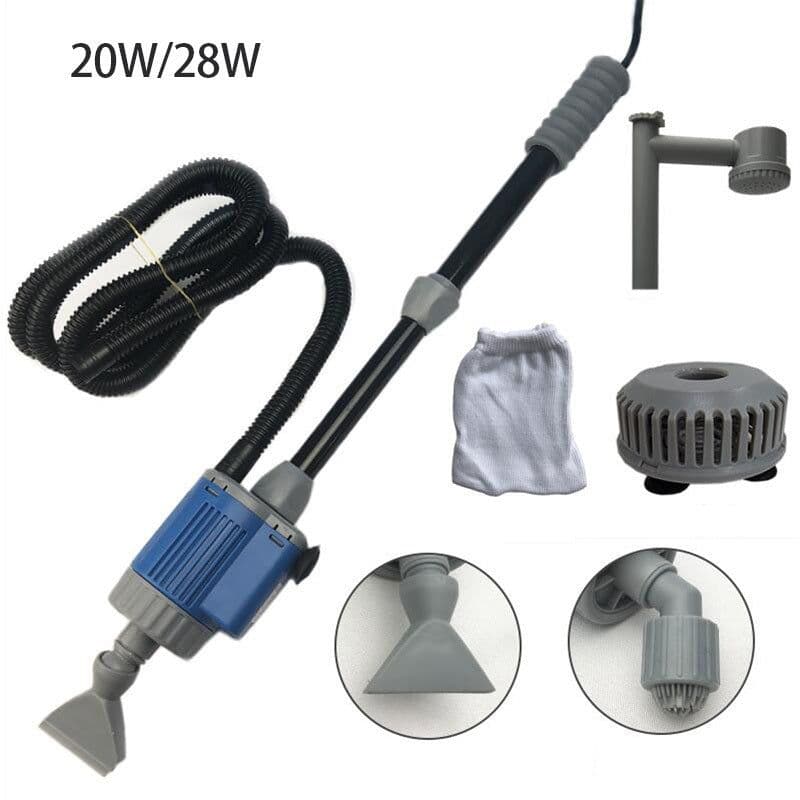 image-Fish Tank Gravel Cleaner - Aquarium Sand Electric Vacuum