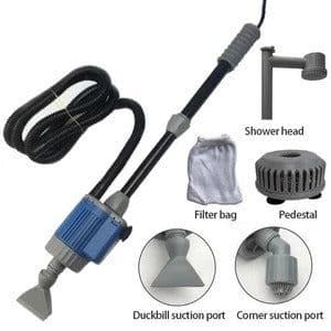 image-Fish Tank Gravel Cleaner - Aquarium Sand Electric Vacuum