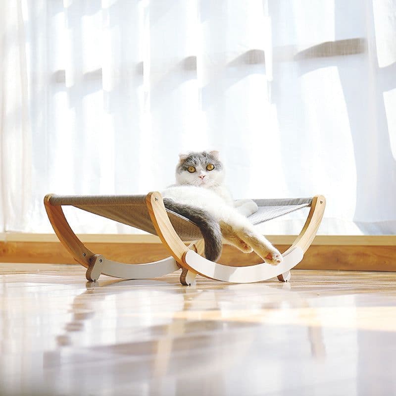 image-Solid wood cat shaker