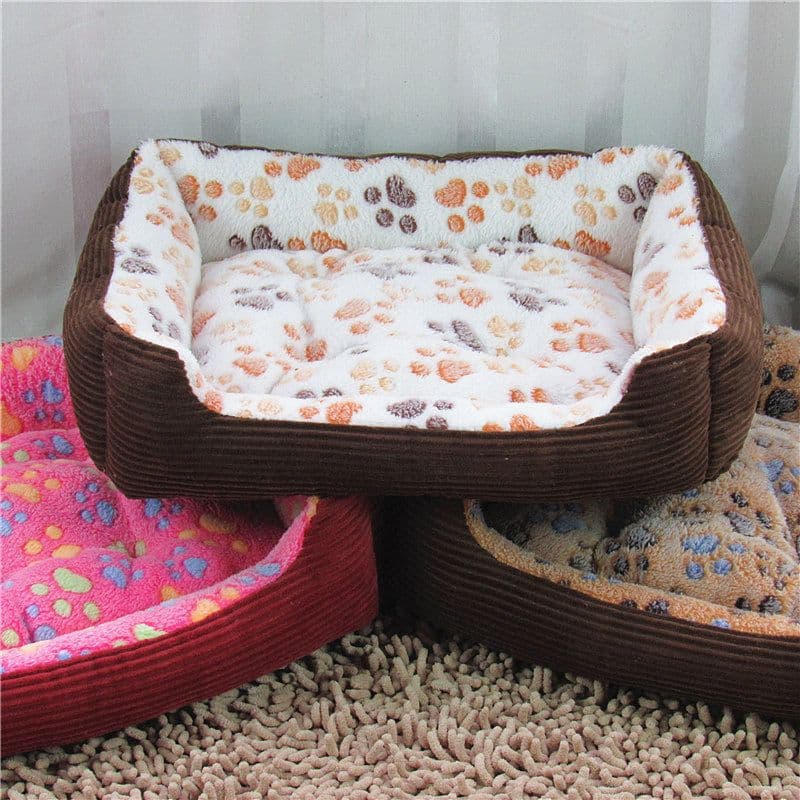 image-Dog bed with pet cushion