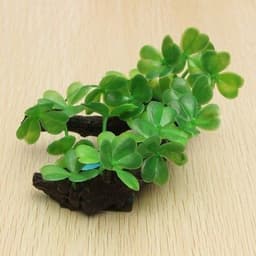 image-Grass and wood decoration simulation plant