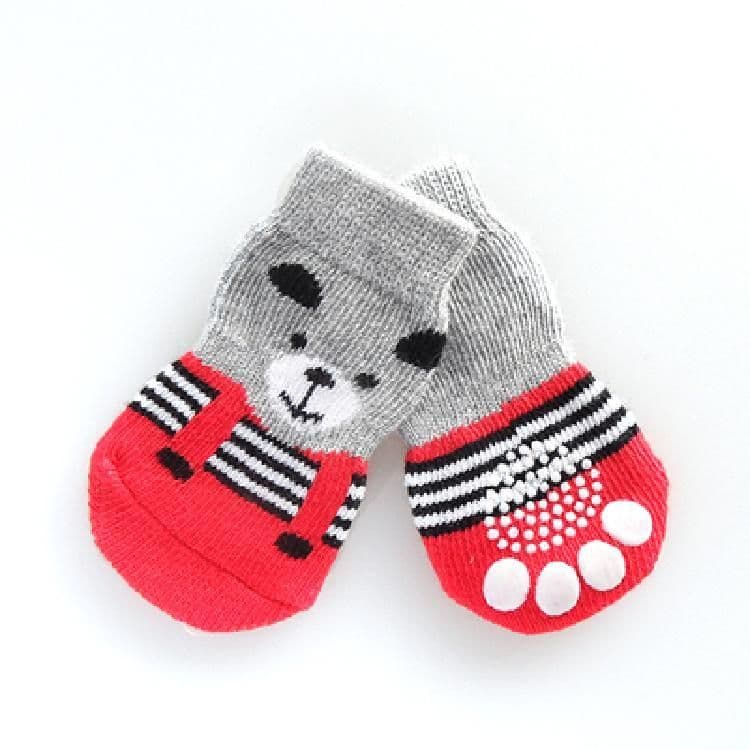 image-Pet bear bear scratch socks