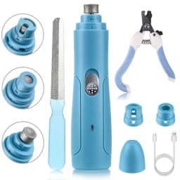 image-Pet electric nail polisher manicure tool set