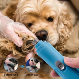 image-Pet electric nail polisher manicure tool set