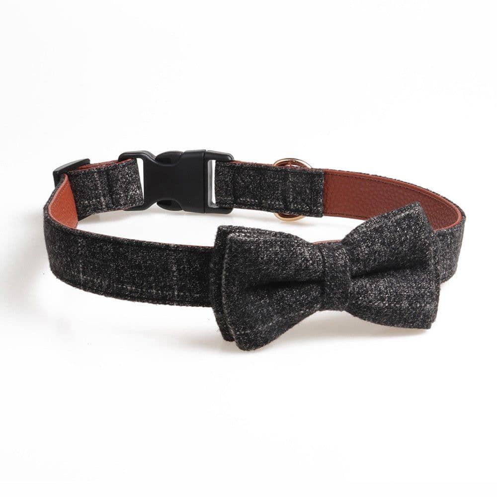 image-Bow-knot dog collar