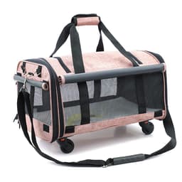 image-Universal wheel folding travel cat bag