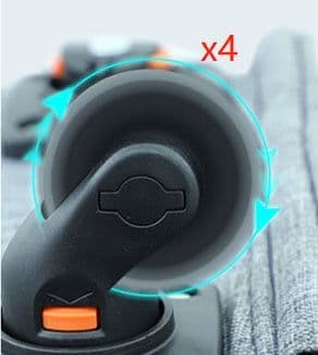 image-Universal wheel folding travel cat bag