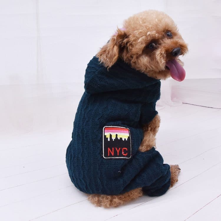 image-Four-legged thick pet clothes