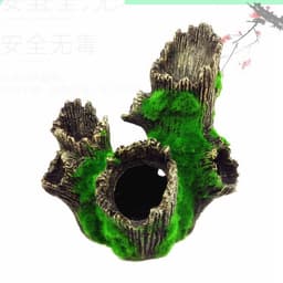 image-Aquarium shrimp cave house shelter house shrimp pot shrimp nest spawning tree branches