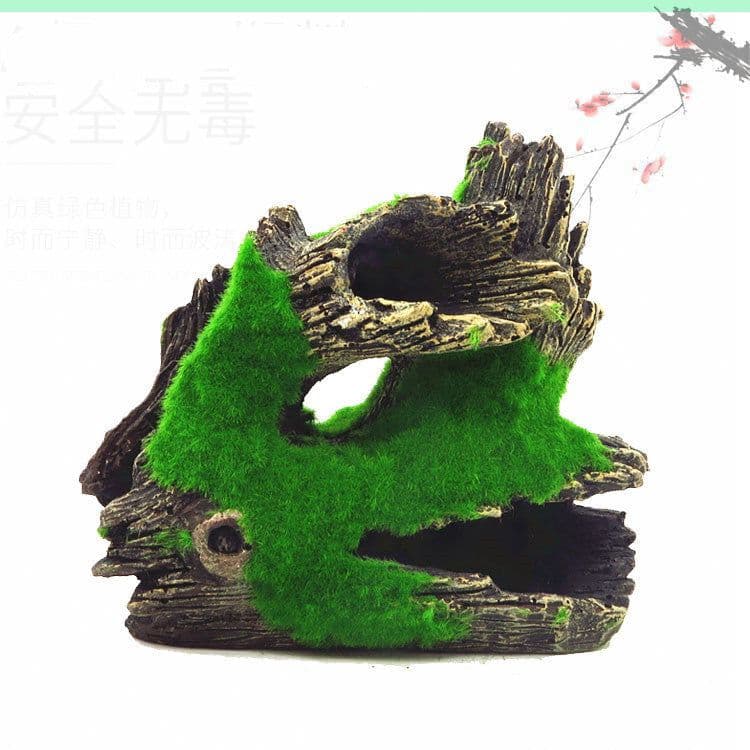 image-Aquarium shrimp cave house shelter house shrimp pot shrimp nest spawning tree branches