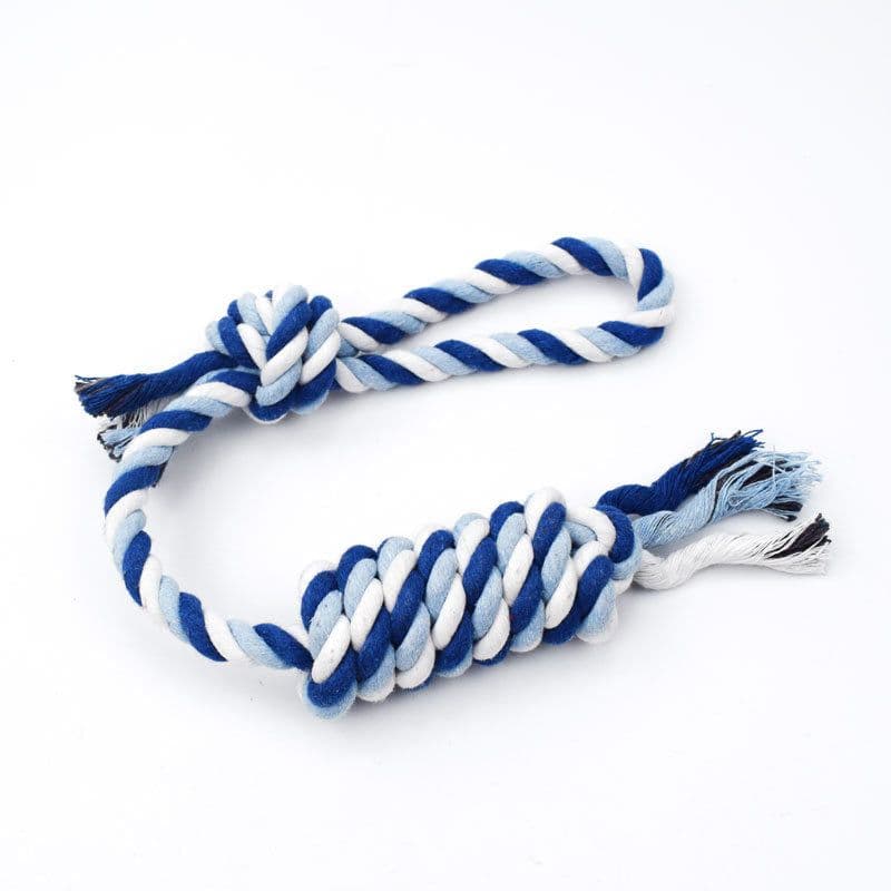 image-Molar teeth cleaning rope toy