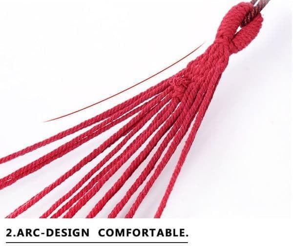 image-Outdoor Camping And Leisure Room Double Person Singleadult Swing Swing Hammock Canvas Thickening And Widening Children Hammock Toys.