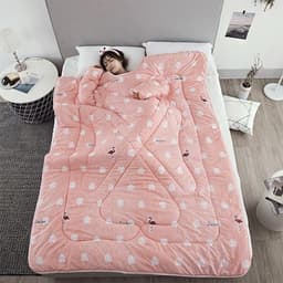 image-Winter Lazy Quilt with Sleeves