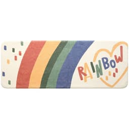image-Cute Cartoon Carpet Soft Anti-slip Living Room Carpets Home Decoration Rainbow Printed Kids Room Rugs Entrance Doormat