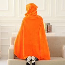 image-Umaru Chan Cloak Anime Umaru Chan Doma Umaru Cosplay Costume Flannels Cloaks Blanket Soft Hoodies