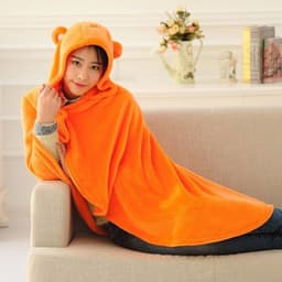 image-Umaru Chan Cloak Anime Umaru Chan Doma Umaru Cosplay Costume Flannels Cloaks Blanket Soft Hoodies