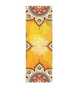 image-Beautiful Pattern Print New Yoga Towel Sweat Anti-skid Portable Gym Blanket Exercise Yoga Mat Towel Pilates Towel Yoga Mat Cover