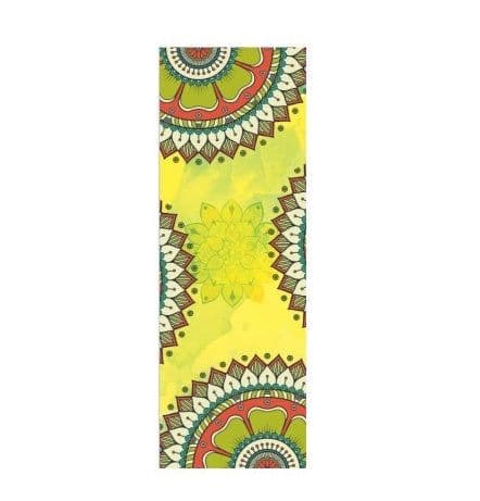 image-Beautiful Pattern Print New Yoga Towel Sweat Anti-skid Portable Gym Blanket Exercise Yoga Mat Towel Pilates Towel Yoga Mat Cover