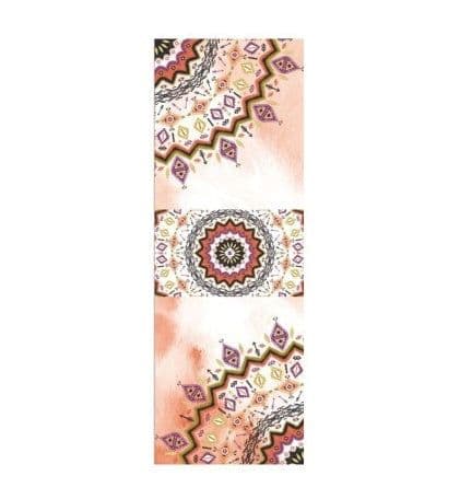 image-Beautiful Pattern Print New Yoga Towel Sweat Anti-skid Portable Gym Blanket Exercise Yoga Mat Towel Pilates Towel Yoga Mat Cover
