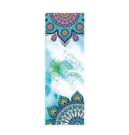 image-Beautiful Pattern Print New Yoga Towel Sweat Anti-skid Portable Gym Blanket Exercise Yoga Mat Towel Pilates Towel Yoga Mat Cover