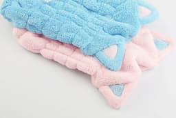 image-Cute Cat Ears Hair-Drying Towel Bath