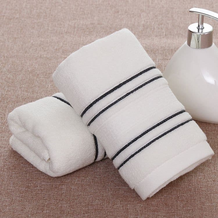 image-Gaoyang Factory Wholesale Pure Cotton 32 Strand Double Silk Absorbent Towel Gift Custom Daily Necessities Towel Promotion