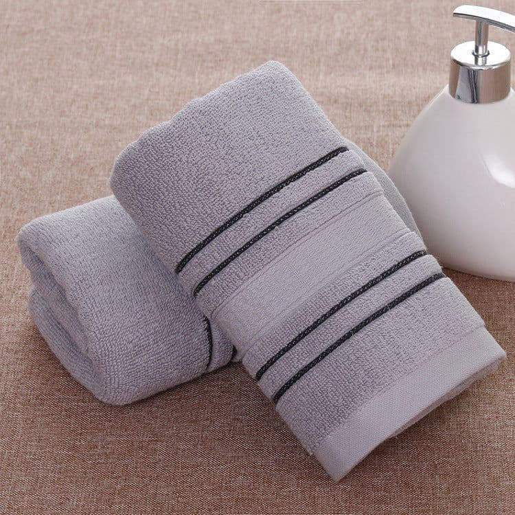 image-Gaoyang Factory Wholesale Pure Cotton 32 Strand Double Silk Absorbent Towel Gift Custom Daily Necessities Towel Promotion