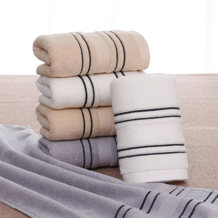 image-Gaoyang Factory Wholesale Pure Cotton 32 Strand Double Silk Absorbent Towel Gift Custom Daily Necessities Towel Promotion