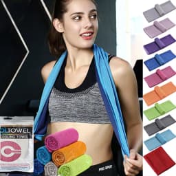 image-Sports Quick-Drying Cooling Towel Swimming Gym Travel Cycling Gym Club Yoga Sports Cold Feeling Sport Towels To Take Carry Hot
