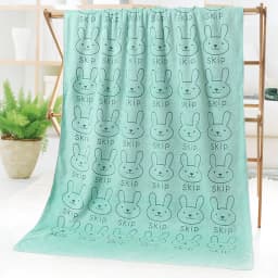 image-Bath towel beach towel cartoon print