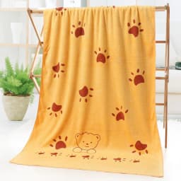 image-Bath towel beach towel cartoon print