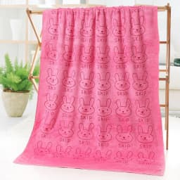 image-Bath towel beach towel cartoon print