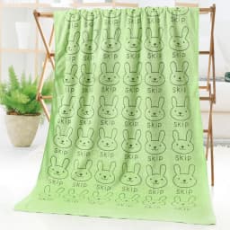image-Bath towel beach towel cartoon print