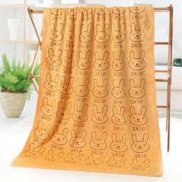 image-Bath towel beach towel cartoon print