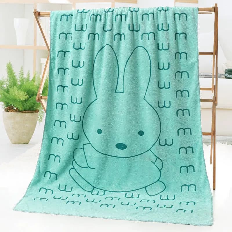 image-Bath towel beach towel cartoon print
