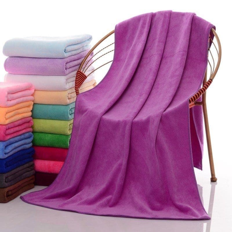 image-Nano Superfine Fiber Absorbent Towel Bath Towel