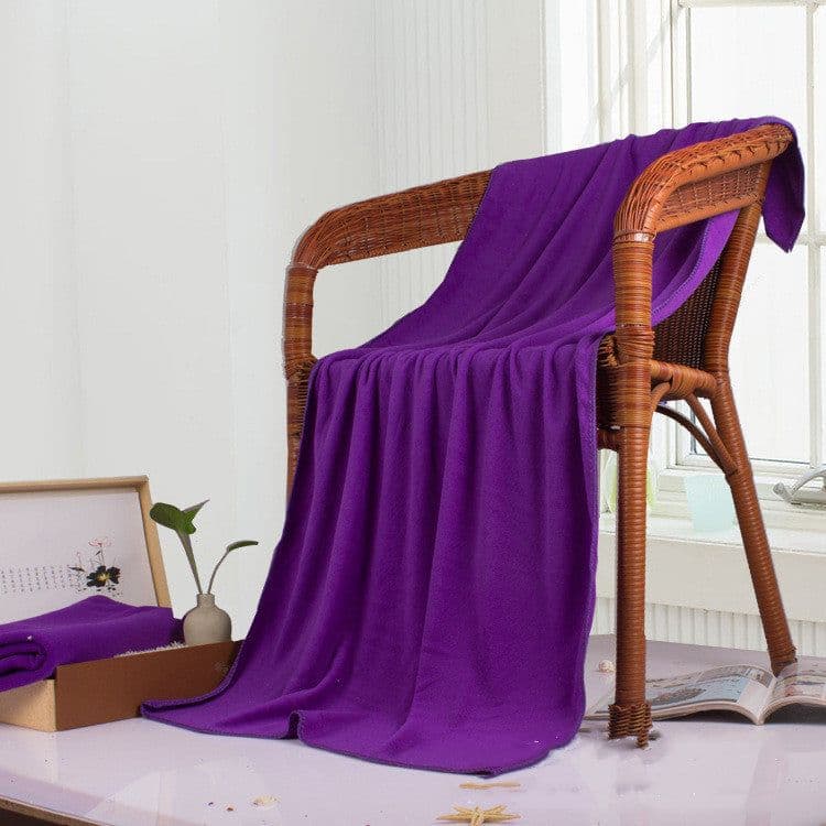 image-Nano Superfine Fiber Absorbent Towel Bath Towel
