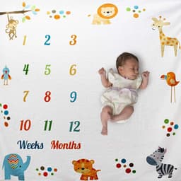image-Baby full moon photo background cloth