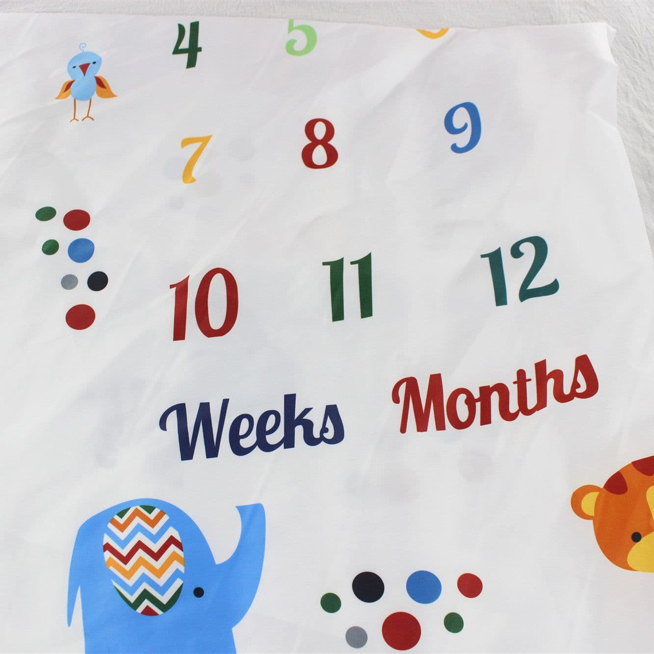 image-Baby full moon photo background cloth
