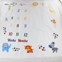 image-Baby full moon photo background cloth