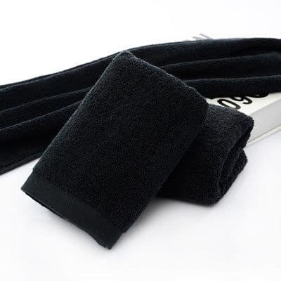image-21 strands of black cotton towels