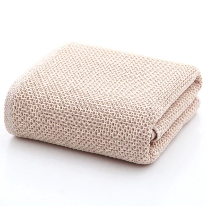 image-100% cotton honeycomb face towel