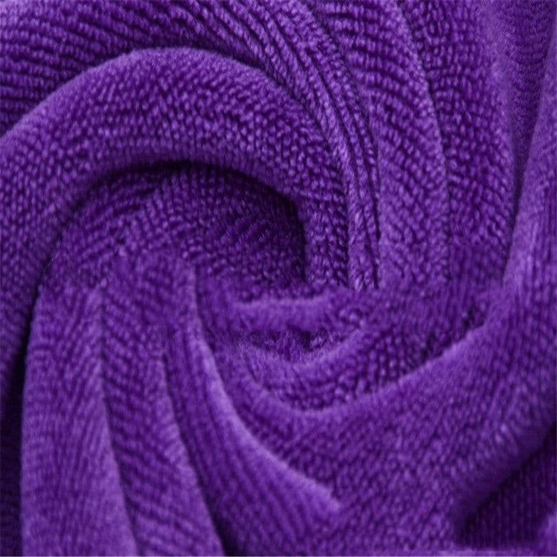 image-Usine en gros logo personnalisé 420g microfibre 30 * 70 épaissi absorbant lavage de voiture essuyer la serviette de voiture