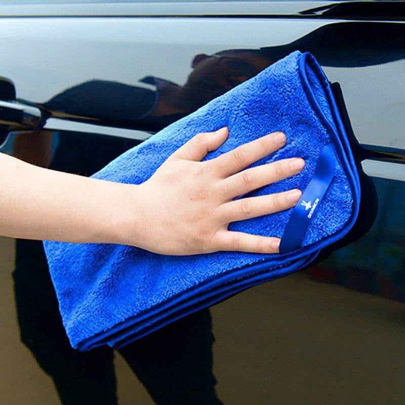 image-Car wash towel absorbent thickened car wipe cloth