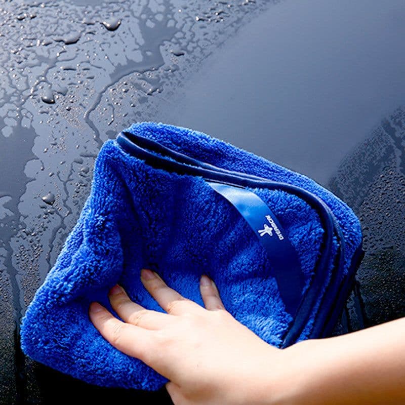image-Car wash towel absorbent thickened car wipe cloth