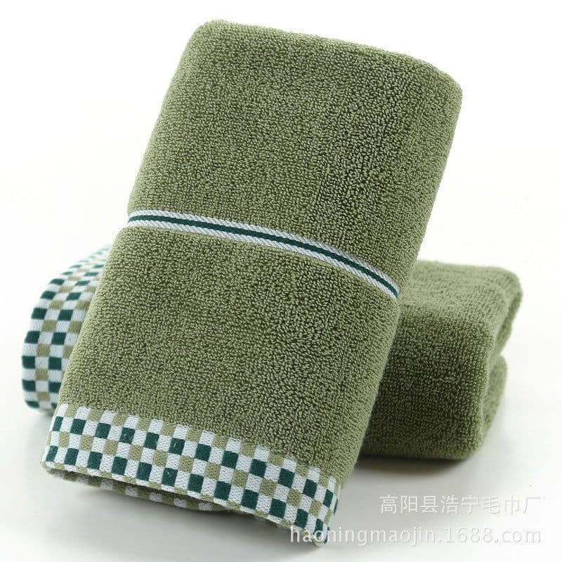 image-Soft absorbent facial towel couple adult towel