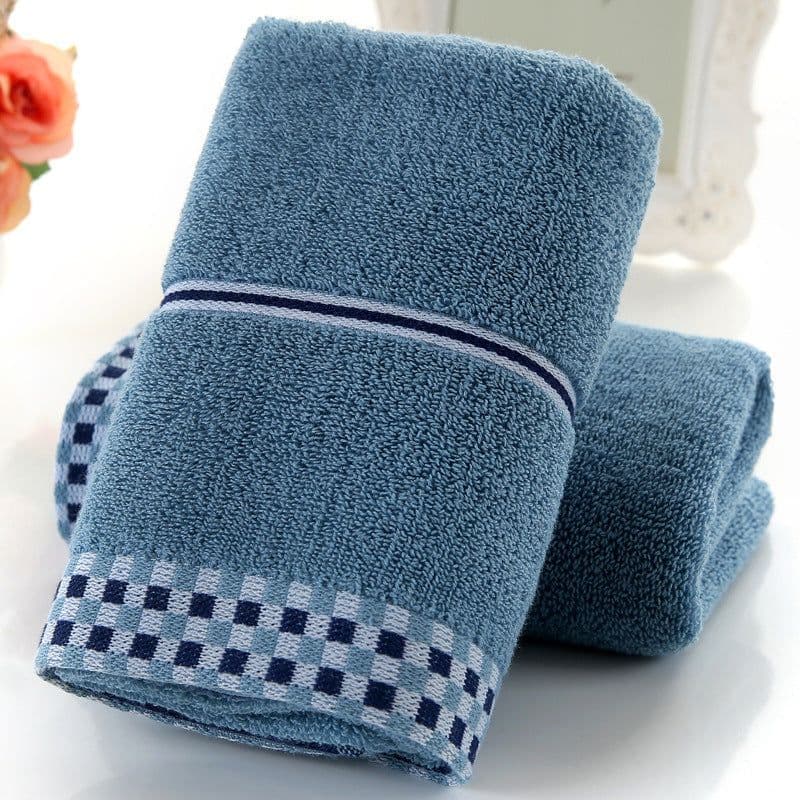 image-Soft absorbent facial towel couple adult towel