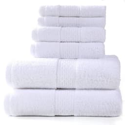 image-Cotton absorbent towel set of 3 pieces and 6 pieces