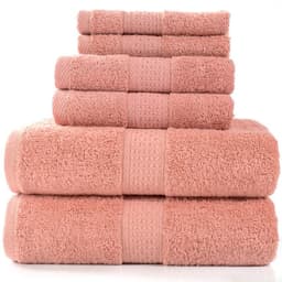 image-Cotton absorbent towel set of 3 pieces and 6 pieces